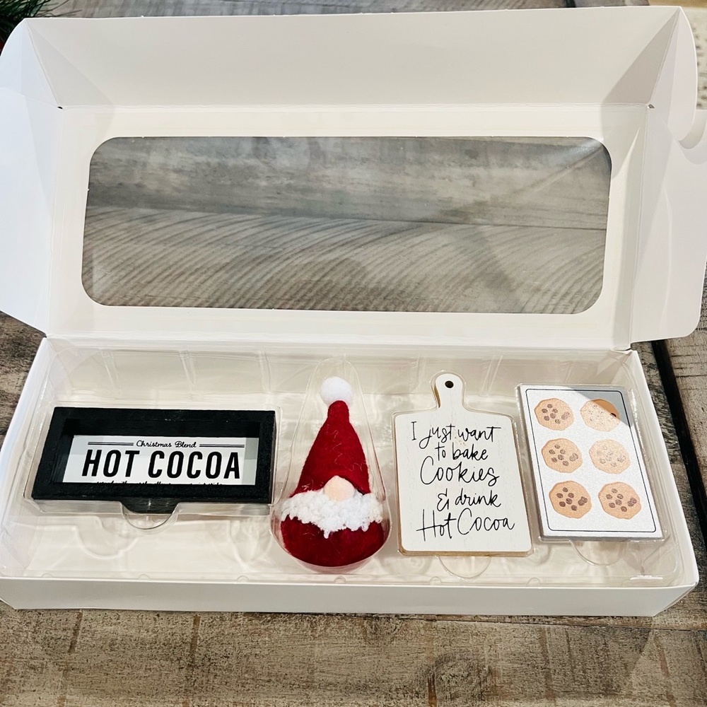 Target 🎯 “Cocoa” 4 Count Tiered Tray Props